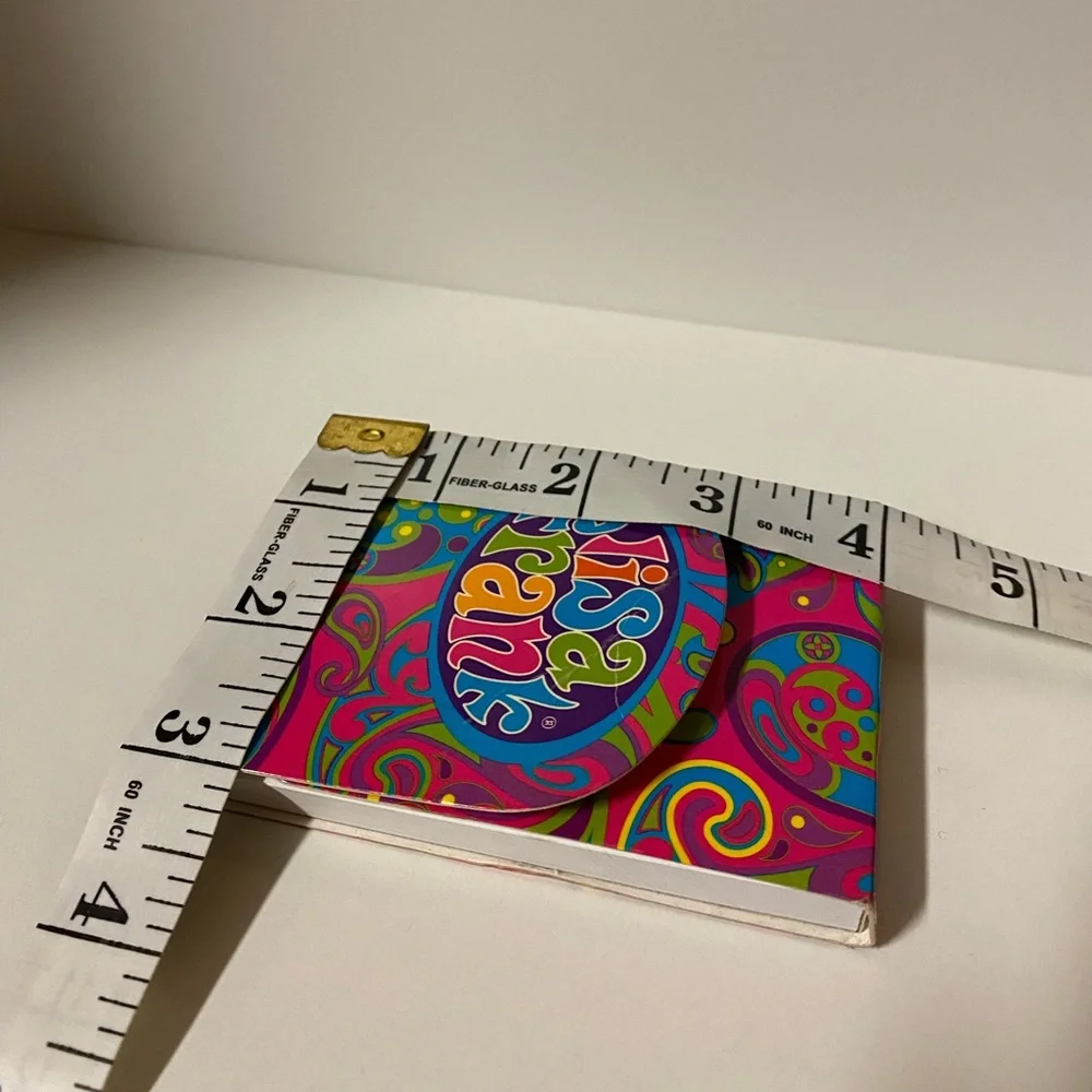 Lisa Frank Mini Notepad Y2K Pink Paisley Stationery Self Closure Memo Pad